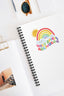 Holy Spirit Rainbow Notebook