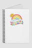 Holy Spirit Rainbow Notebook